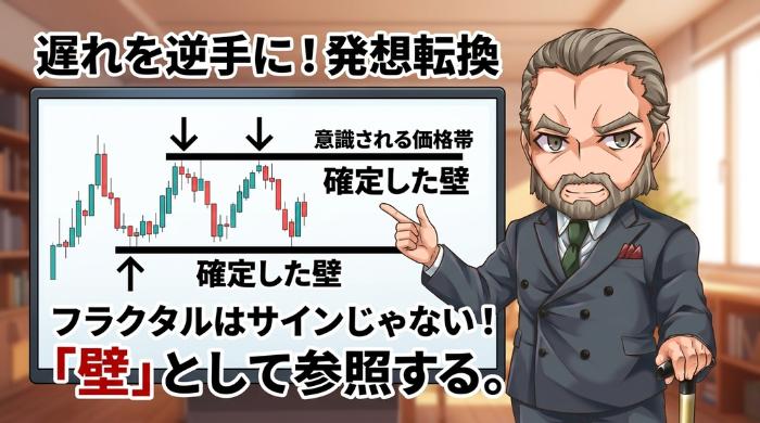 遅れを手に取る──逆「エントリーサイン」から「価格帯の参照ツール」への発想転換