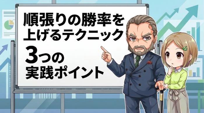 順張りの勝率を上げるための実践テクニック