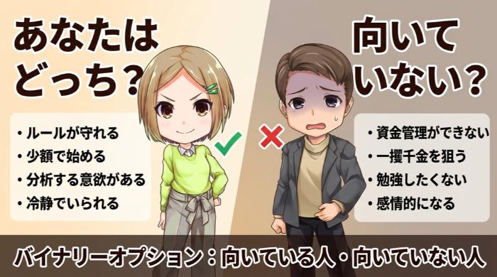 向いている人・向いていない人