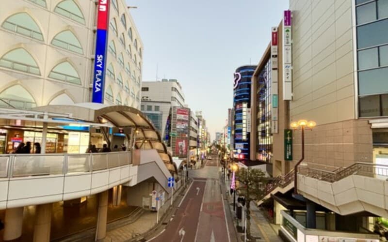 (2026年1月16日 柏駅東口 現地撮影)