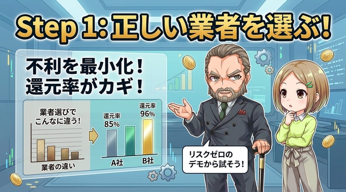 正しい業者を選ぶ