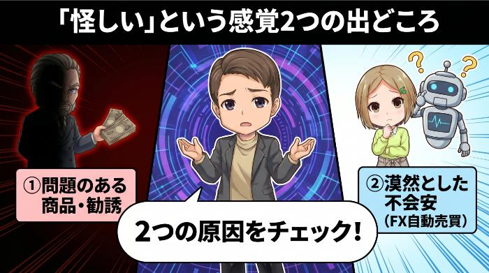 FX自動売買ツールが「怪しい」と感じるのは正しい防衛反応だ