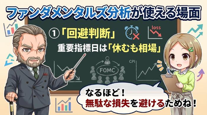 ファンダメンタルズ分析が使える場面