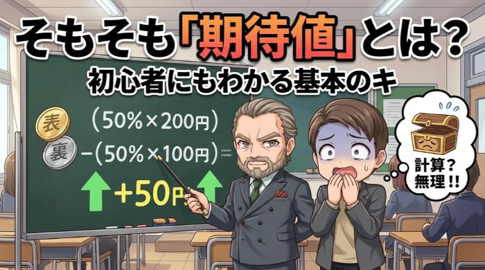 そもそも「期待値」とは？バイナリーオプション初心者にもわかる基本のキ