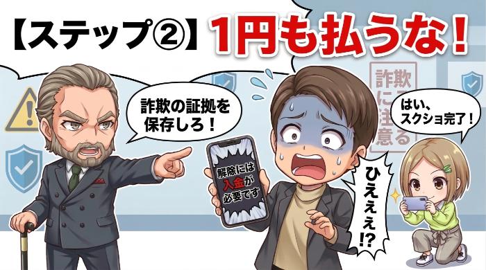 「追加入金要求の有無」をチェックする