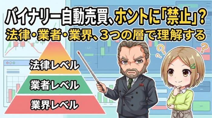 バイナリーオプションの自動売買は本当に禁止されているのか？