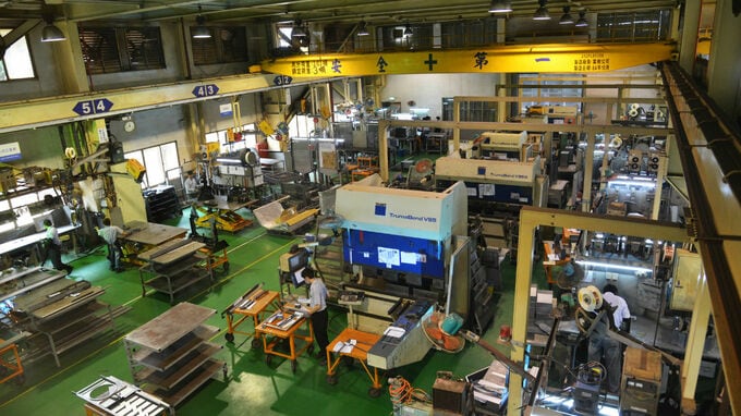 工作機械受注額　6月11.4％増　過度の懸念薄らぐと・・・