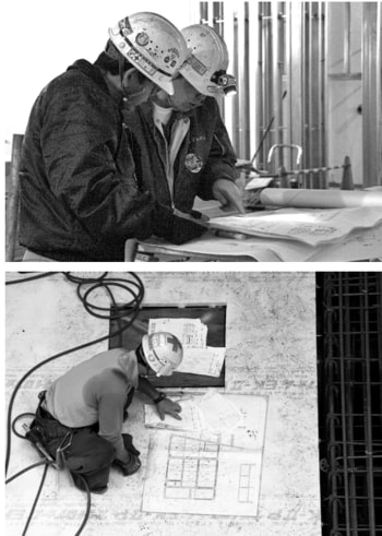 職人が見るのは設計図ではなく施工図