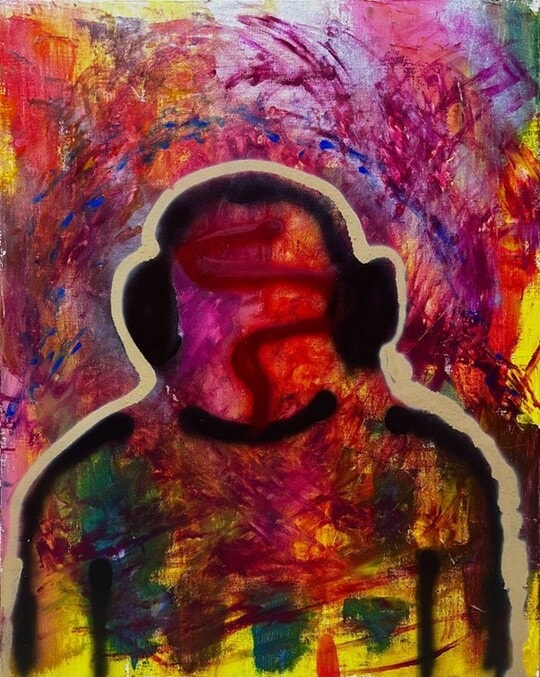 池田世知《自画像》