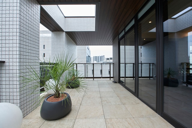 モデルハウスの外壁