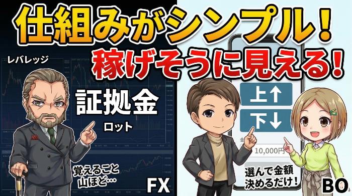 仕組みがシンプルで「稼げそうに見える」