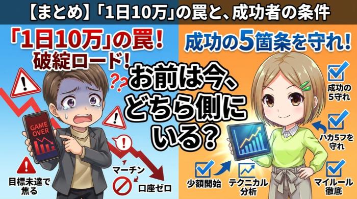 バイナリーオプション「1日10万」の本当の答え